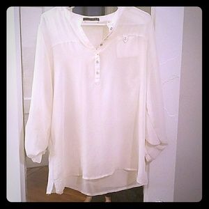 Pretty offwhite blouse
